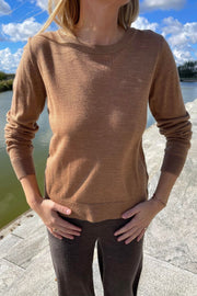 Vera Sweater l Apple Cinnamon l Strik fra Basic Apparel