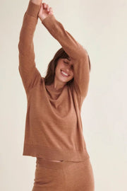 Vera Sweater l Apple Cinnamon l Strik fra Basic Apparel