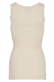 Windsor Silk Top | Cream | Silketop fra French Laundry